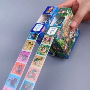 สติกเกอร์เลเซอร์ ลายการ์ตูน 200 PAW Patrol/Peppa Pig/My Little Pony ชิ้นสติ๊กเกอร์เด็ก แบบกล่อง