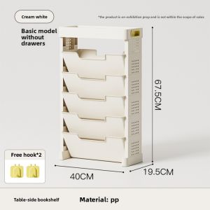MONLEYTA | German Book Storage Wonder Floor-Standing Mobile Small Shelf Student Multi-Layer Large Capacity Multi-Function Cabinet