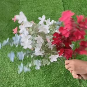 hoa giả .cành táo hoa .dùng cắm bình trang trí nhà cửa. decor nhà hàng. quán