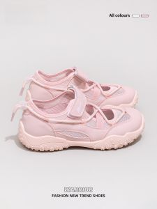 Warrior | Giày thể thao lưới thoáng khí cho nữ phong cách thường ngày đế mềm giày lười thời trang 