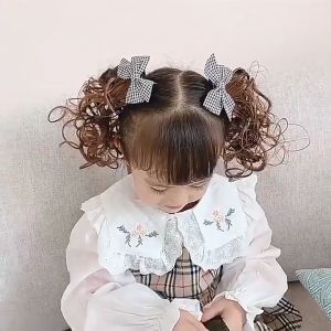 DreamBaby Jepitan wig anak terbaru gaya korea hair clip jepit rambut palsu anak perempuan