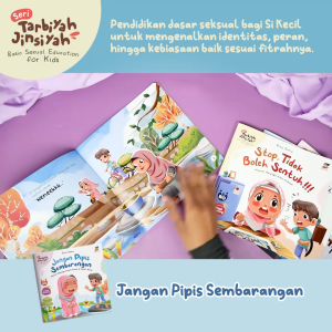 (ISI 5 BUKU) Buku Seri Tarbiyah Jinsiyah - Cerita Anak Islami - Pendidikan Seksual Dasar Bagi Anak