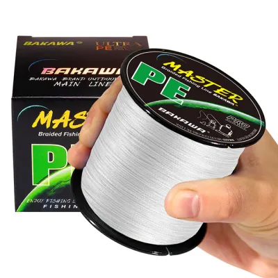 BAKAWA Japan 4X 4 Strands Braided Fishing Line 300M 500M 1000M 100M Multifilament PE Wire Fly Sea Saltwater Weave Extreme Pesca