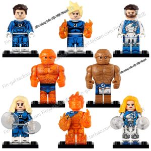 Nhân Vật Fantastic Four Có Thể Lắp Ráp