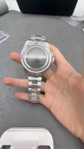 43mm SEA Big Watch Case Sapphire Glass Polished Center Bracelet Fit NH34 NH35 Miyota9015 ETA2804 PT5000 DG3804 Movement