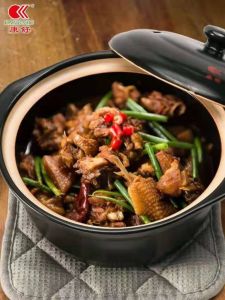 Nồi Lẩu Cay Nồi Cơm Điện Thoại Di Động Bằng Gốm Sứ Dung Tích Lớn Chịu Nhiệt Độ Cao Dùng Để Nấu Súp Và Nấu Ăn Thương Mại