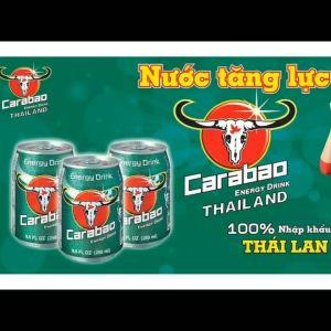 [ CHỈ GIAO HỎA TỐC HỒ CHÍ MINH ] Tăng Lực CARABAO Thái Lan Thùng 24 Lon 250Ml