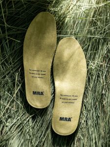 MRA Wula Sedge Fiber Insole Sweat-Absorbent Deodorant Soft Plaid Breathable Insole