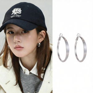WENXI | Silver Minimalist Earring