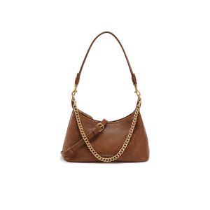 Belle | New Seagull Classic Design Shoulder Hobo Large Capacity Leather Like Tote Bag