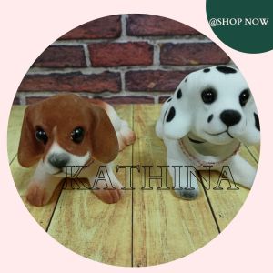 Boneka Pajangan Dashboard Mobil Boneka Anjing