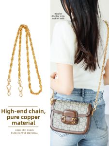YUESIHUI | Túi Xách Ngang Hông Tương Thích Gucci Ophidia Dây Đeo Lắc Đồng