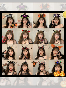 Phụ Kiện Tóc Hóa Trang Halloween Hình Quả Cà Chua Vành Tai Ngựa Phụ Kiện Trang Trí Đầu Hình Con Quái Vật Cho Nữ Phụ Kiện Chụp Ảnh