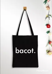 [BISA COD] Tas tote bag wanita bacot // PAKAI RESLETING // Tas tote murah [SILUET STORE]