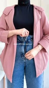 DISYAK - Highwaist BAGGY Highrise Jeans Ocean Blue 454-554