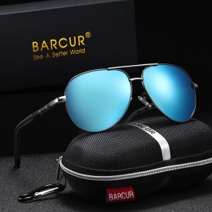 BARCUR Fashionable Vacation Style Sunglasses With Oval Frames And Tac Lenses Versatile And A Great Gift Item