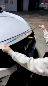 Biểu Tượng "STARCFDAVID - Logo Hãng Xe -Tem Decal Dán Trang Trí Xe Ô Tô Laser Phản Quang [SẴN KHO]