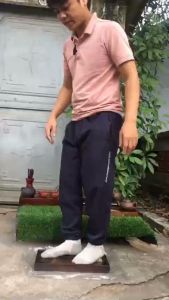 Khay trà gỗ tre đựng ấm chén thiết kế hiện đại trang nhã tạo không gian thưởng trà độc đáo ấn tượng