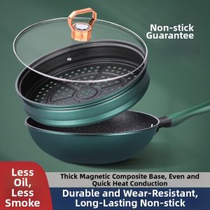 Non-stick Millet Stone Frying Pan