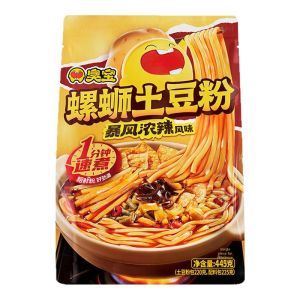 CHOUBAO | Sour and Spicy Easy-to-Cook Snack Rice Noodles 445g