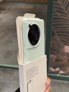 True Liquid Silicone Phone Case Mint Wave Green Dirt Resistant Anti Fall for OnePlus Ace3 Soft Protective Cover Environmentally Friendly