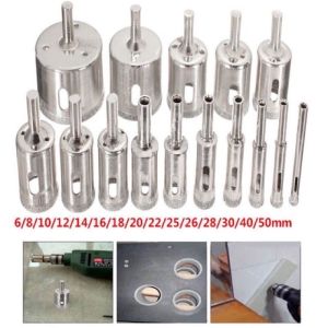 🪞Mũi khoan kính6-60mm -mũi khoan đục lỗ-mũi khoan gạch đá(1 mũi)