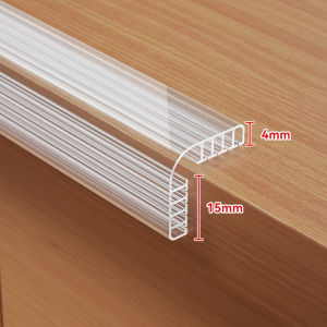 EUDEMON | Transparent Anti-Collision Strips for Childrens Table Corners and Wall Corners