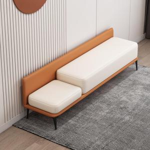 ZHENTAIYUAN | Sleek Luxe Leather Long Bench