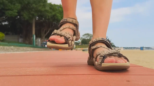 GRITION Womens Sport Sandals Hiking Sandals with Arch Support Yoga Mat Insole Outdoor Light Weight Water Shoes