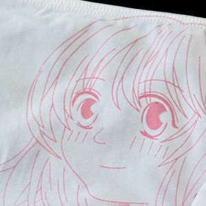 Cute Cartoon Girl Cotton Underwear Comfortable Pure Cotton mid Waist Pink Ladies Panties Breathable Briefs Womens Triangle Pants