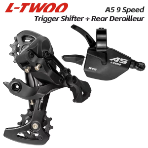 LTWOO A5 9S Mountain Bike Trigger Shifter + Rear Derailleurs1x9 Speed MTB Compatible with ALIVIO / ACERA