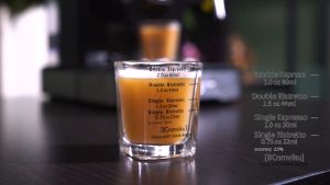 60ml x 2 cup set Espresso cup Coffee cup Shot cup Measuring Cup 60ml Espresso Measuring Glass Heavy Glasses