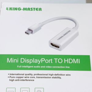 Cáp chuyển Mini DisplayPort ra HDMI (Mini DP to HDMI) / Cáp dài 25Cm