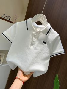 Summer Cotton Lightweight Children Polo T-Shirt