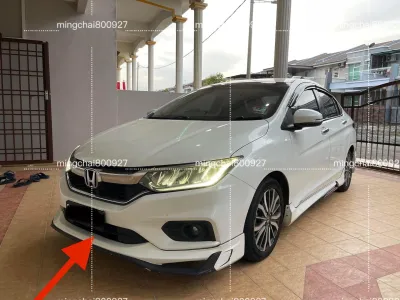 HONDA CITY GM6 2017-2019 D68 FRONT SKIRT PU WITH OUT PAINT