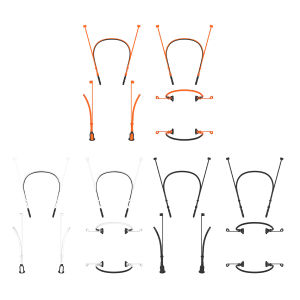 Galaxy Buds3 FE 2025 Earphone Anti-Lost Cord Soft Sports Lanyard with Secure Clip for Easy Carrying and Safety