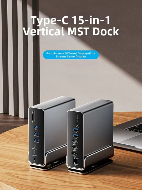 NUOMEIDA | Multiport Docking Station 10Gbps 4K HDMI SD TF USB 3.2