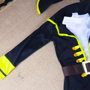 Pirate Costume Set for Boys – Cosplay Outfit Vest Hat Eyepatch for Halloween Christmas Party Kids