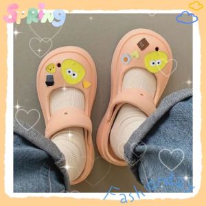 QXshop สินค้าเข้าใหม่ รองเท้าหัวโตผุ้หญิง รองเท้าเเฟชั่นเกาหลีเกาใจ  ใส่สบายสไตค์เกาหลี เหมาะกับทุกฤดู   นุ่มมกว่านี้ไม่มีอีกเเล้วไปไปล