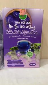 2 hộp trà hoa đậu biếc Bảo Khang trà bát đậu hoa thảo quyết minh vỏ quế đẹp da ngừa lão hóa trẻ lâu TN