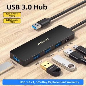 PISEN | Multi-Port Type-C 3.2 Power Supply Hub
