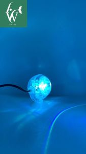 ไฟตู้ปลา สําหรับติดใต้น้ํา กับ ไฟติดตู้ปลา ไฟสปอตไลท์ LED MINI LAMP สำหรับการติดตู้ปลา 1W สีขาว