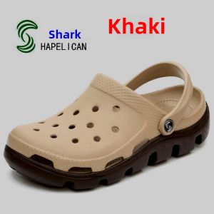 Desirable Life Large Size Mens Sandals Thick Bottomed Clog Shoes Casual Anti-slip Soft Soled Beach Slippers Summer Shoes