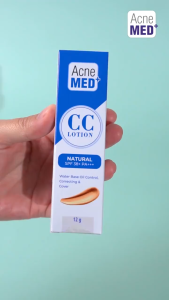 Promo Acnemed CC Lotion SPF 38+ PA+++ 12 gr - Natural | Cc cream | Alas Bedak | Cc Cream Glowing | Cantik Glowing | Cc cream Kulit Berminyak | Alas Bedak Kulit Berjetawat | Cc Cream Kulit Berminyak