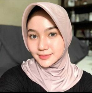 kerudung  sport pet tebal kerudung volly kerudung olahraga