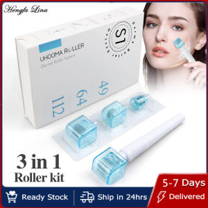 Hengfa Lina 3in1 S1 Derma Roller 49pin 64pin 112pin Roller Head Tight Hydration Skin Anti Spot Acne Shrink Repair Deep Line Lift Mesotherapy