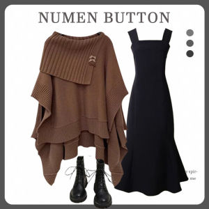NUMEN BUTTON | Bộ Đầm Dành Cho Người Mập Giúp Gọn Gàng