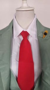 Anime Spy X Family Loid Forger Cosplay Costume Light Green Suit Outfit Shirt Tie Men Clothes Halloween