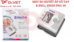 Máy đo huyết áp cổ tay B.Well Swiss PRO-39