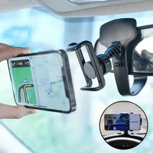 Giá Đỡ Điện Thoại Xoay 360 Độ Đa Năng Cho Bảng Điều Khiển Ô Tô Giá Đỡ Đa Chức Năng Định Vị GPS Giá Đỡ Tương Thích Với iPhone Samsung Xiaomi